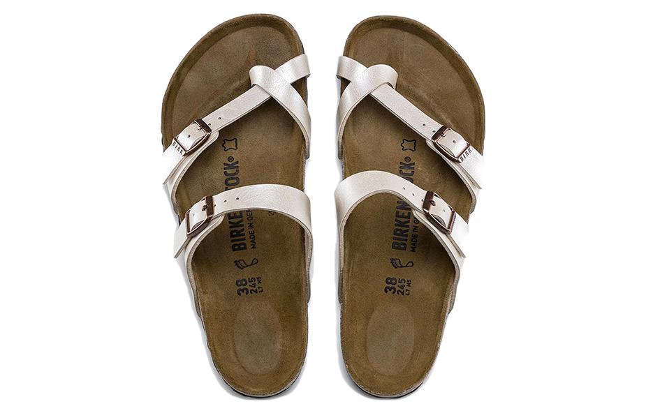 (WMNS) Birkenstock Mayari Birko-Flor 'White' 71661