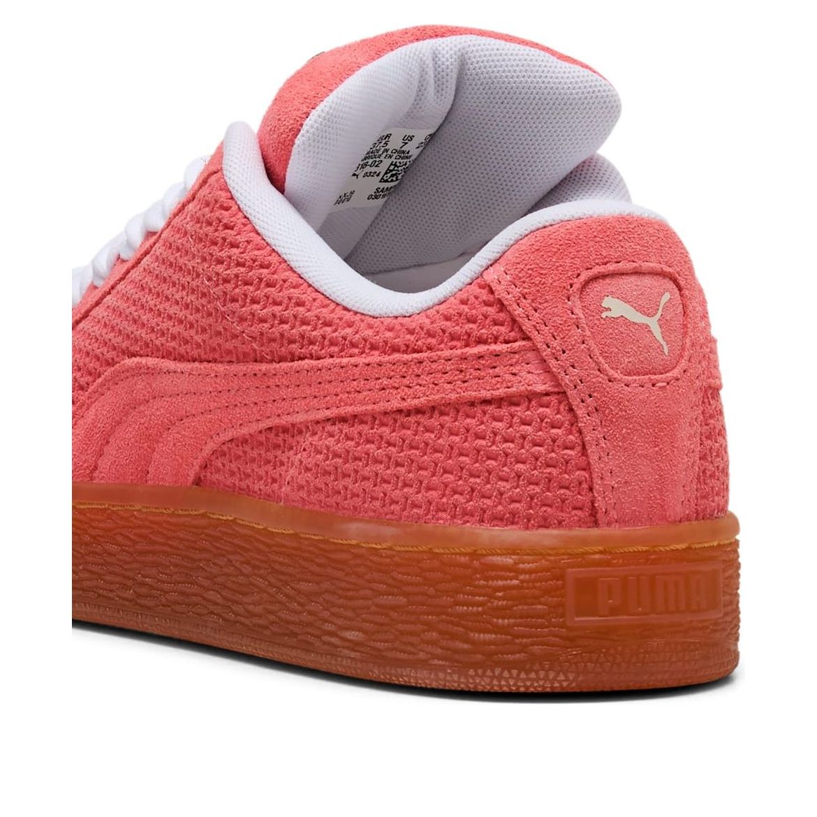 (WMNS) PUMA Suede XL Braided 'Glowing Red' 402318-02