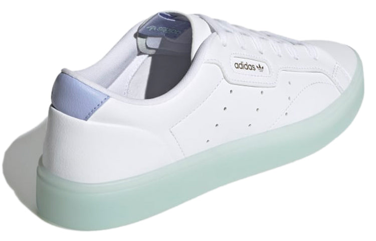 (WMNS) adidas Originals Sleek 'White Purple Gold' H05177