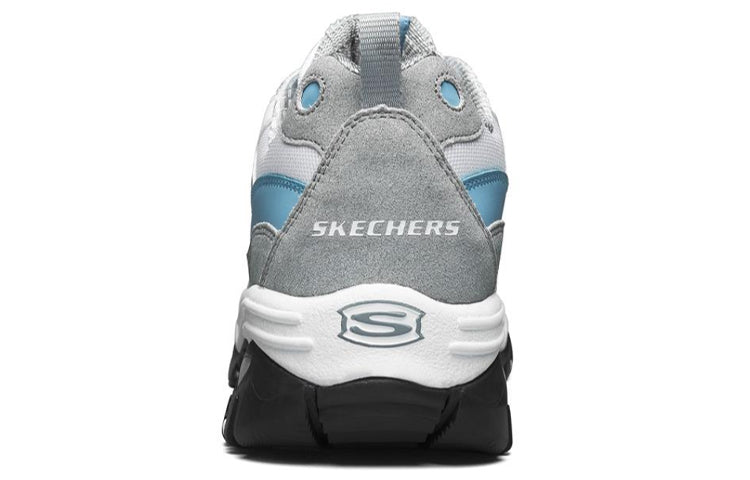 Skechers Energy Low-Top Running Shoes Grey/Blue 999345-GYBL