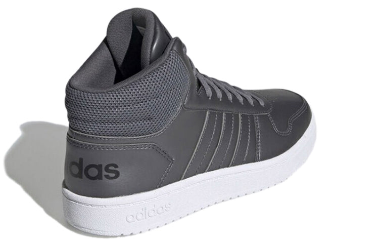 (WMNS) adidas Hoops 2.0 Mid 'Grey White' EE7856