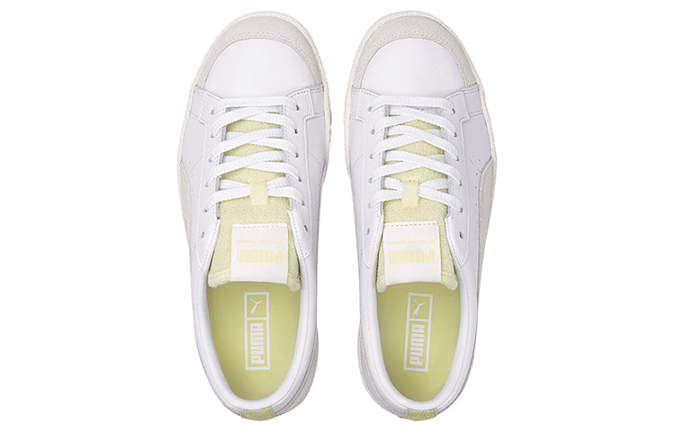 (WMNS) PUMA Ralph Sampson 70 Lo For Casual Shoes White/Yellow 375033-01