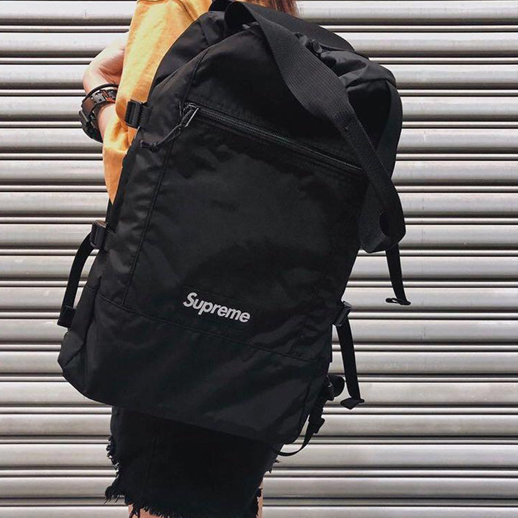 Supreme Tote Backpack 'Black White' SUP-SS19-913