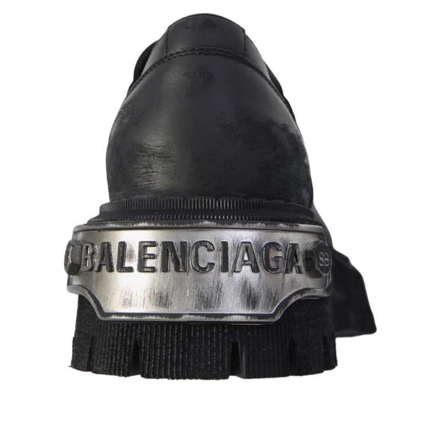 Balenciaga Tractor Loafer 'Black' 825735WBSA81010