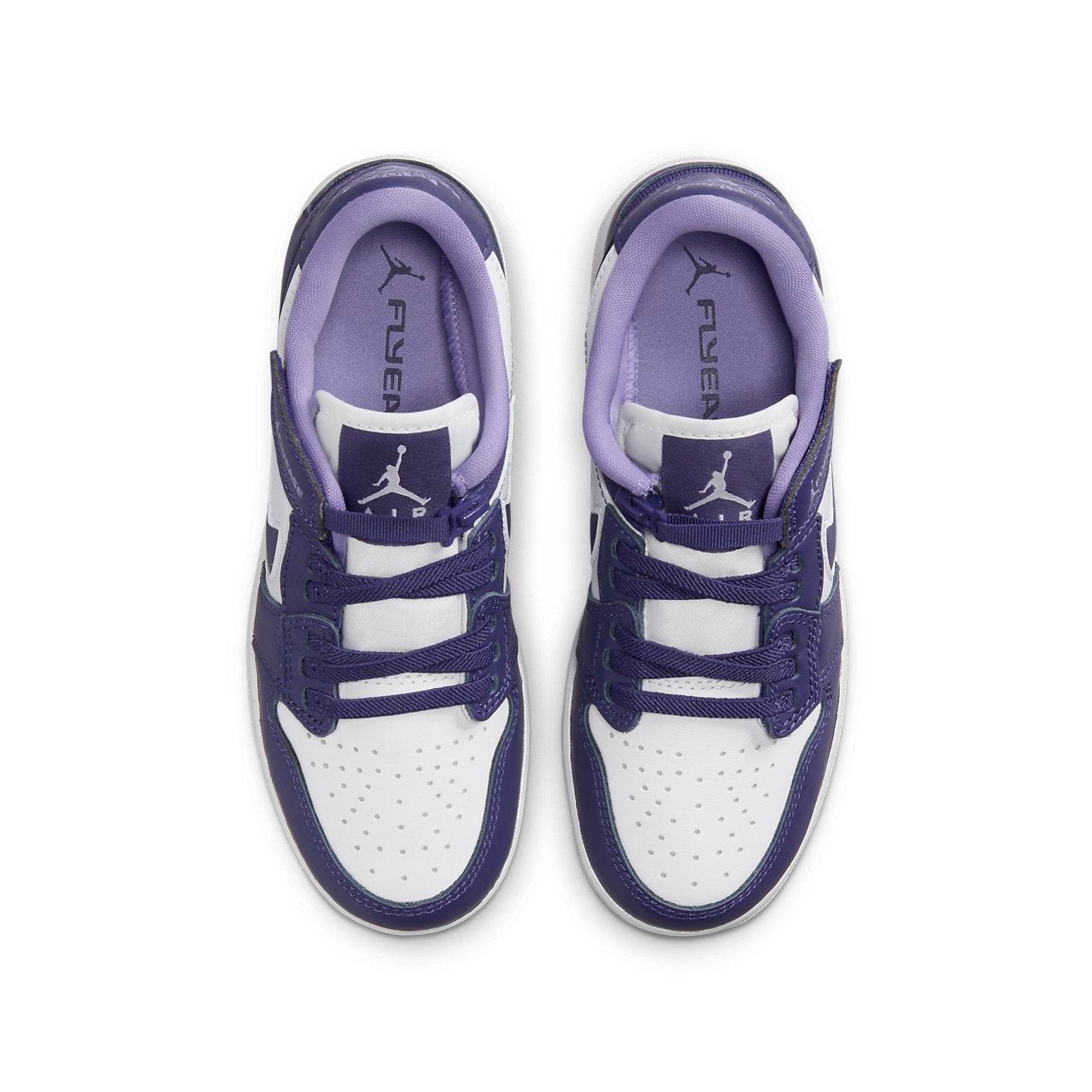(GS) Air Jordan 1 Low 'White Purple' DN4639-515