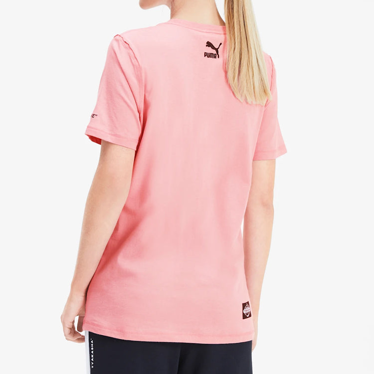 (WMNS) PUMA x Tyakasha Tee 'Pink' 595735-14