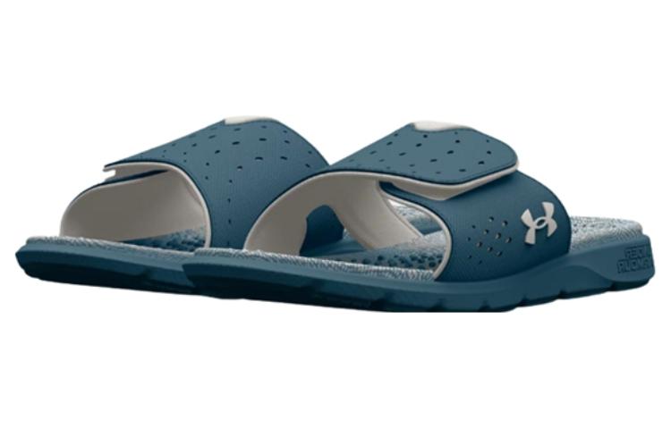 (WMNS) Under Armour Ignite Pro Graphic Footbed Slide 'Static Blue' 3026029-400