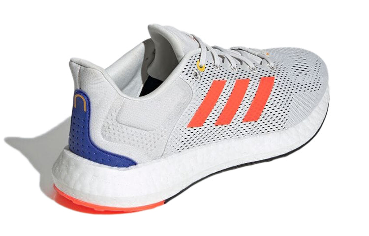 adidas PureBoost 21 'White Solar Red' GY5102