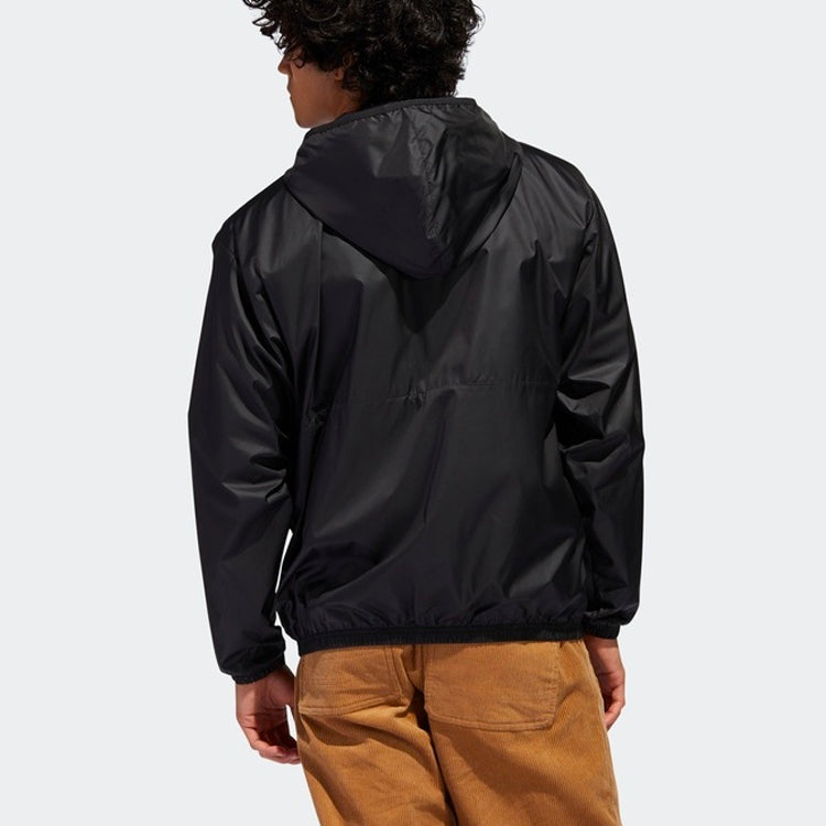 adidas originals Light Wndbrkr Windproof Slim Fit Sports Jacket Black GD3541