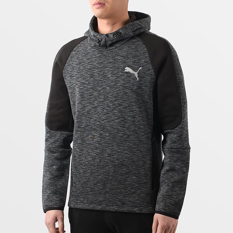 PUMA Evostripe Hoodie 'Grey Black White' 588663-01