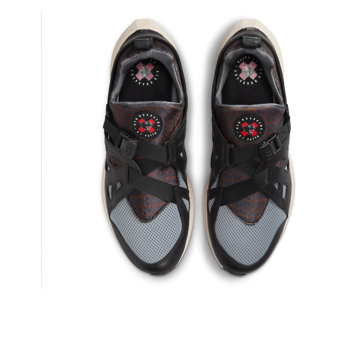 Nike x Patta Air Huarache 20Y24 'Black Cool Grey' FJ4201-001
