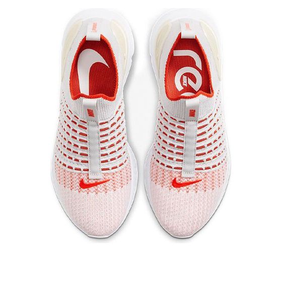 (WMNS) Nike React Phantom Run Flyknit 2 'Vast Grey Orange' CJ0280-003