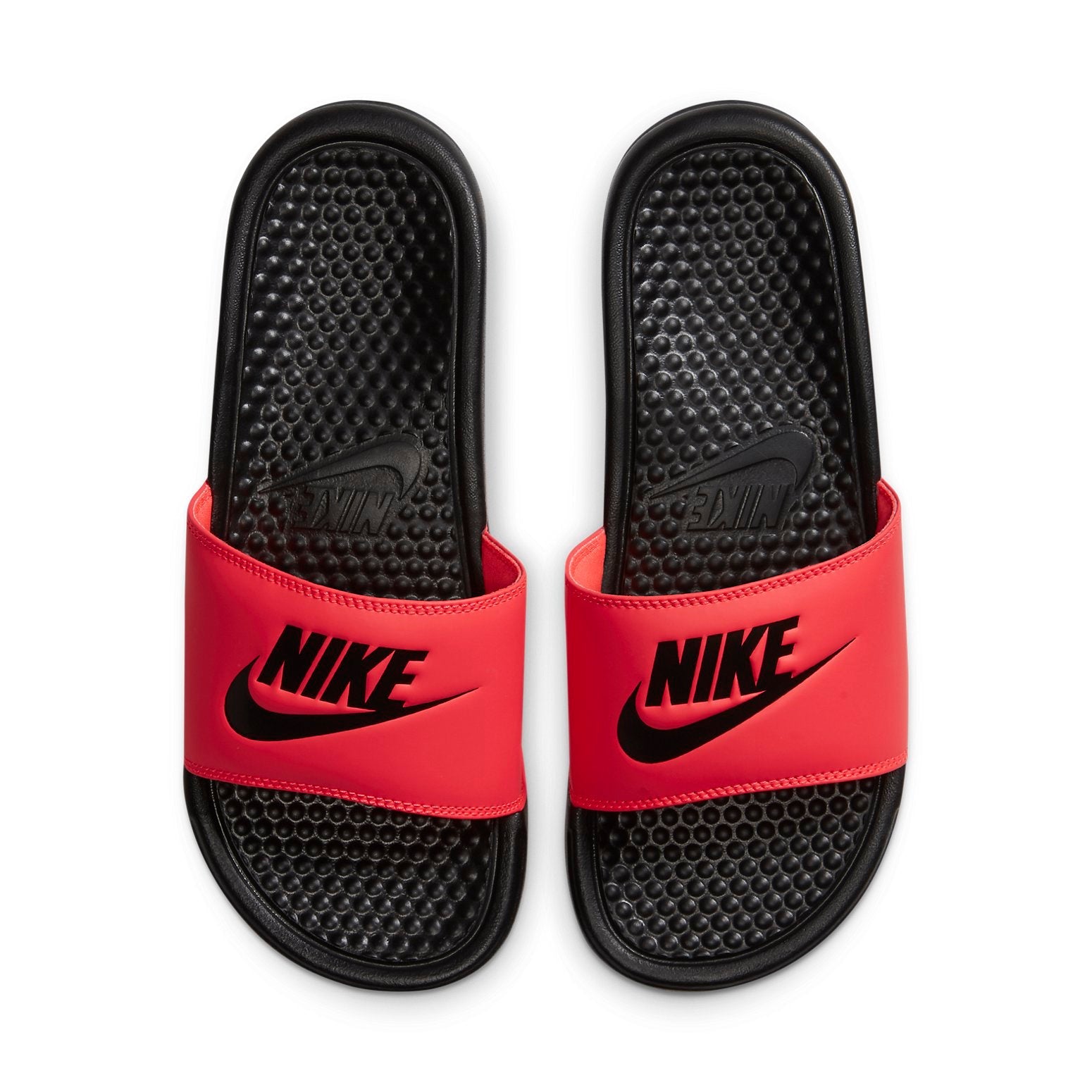 (WMNS) Nike Benassi Sandals Red 343881-017