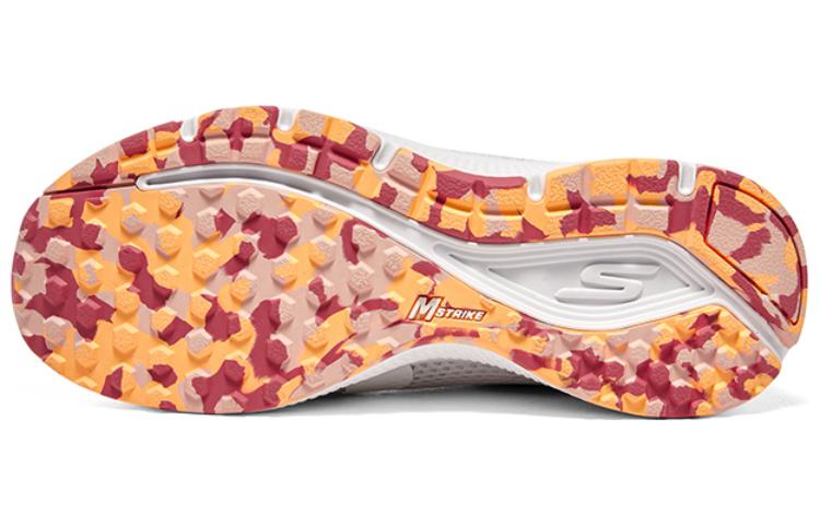 (WMNS) Skechers Go Run Consistent 'White Orange' 128292-WOR