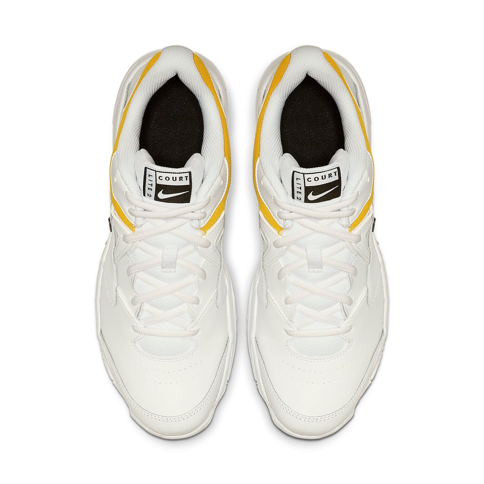 Nike Court Lite 2 'Black White Yellow' AR8836-101