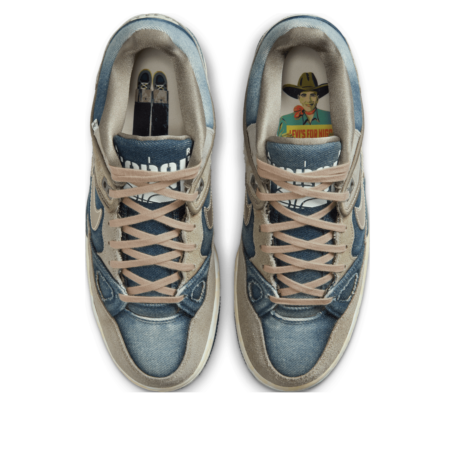 Nike x Levi's x Nigo Air Force 3 Low SP 'Olive Grey' HQ0262-001