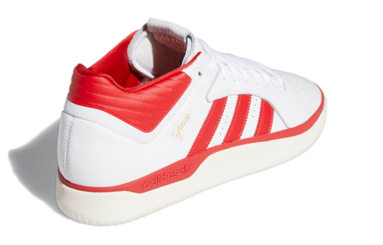 adidas Tyshawn Mid 'White Scarlet' GW4897