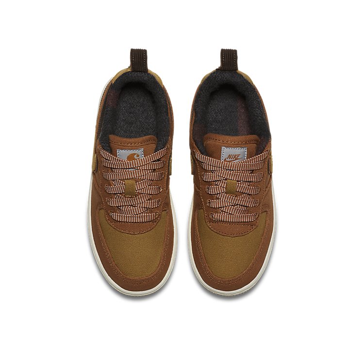 (PS) Nike Carhartt WIP x Force 1 Low Premium 'Ale Brown' BQ3762-200