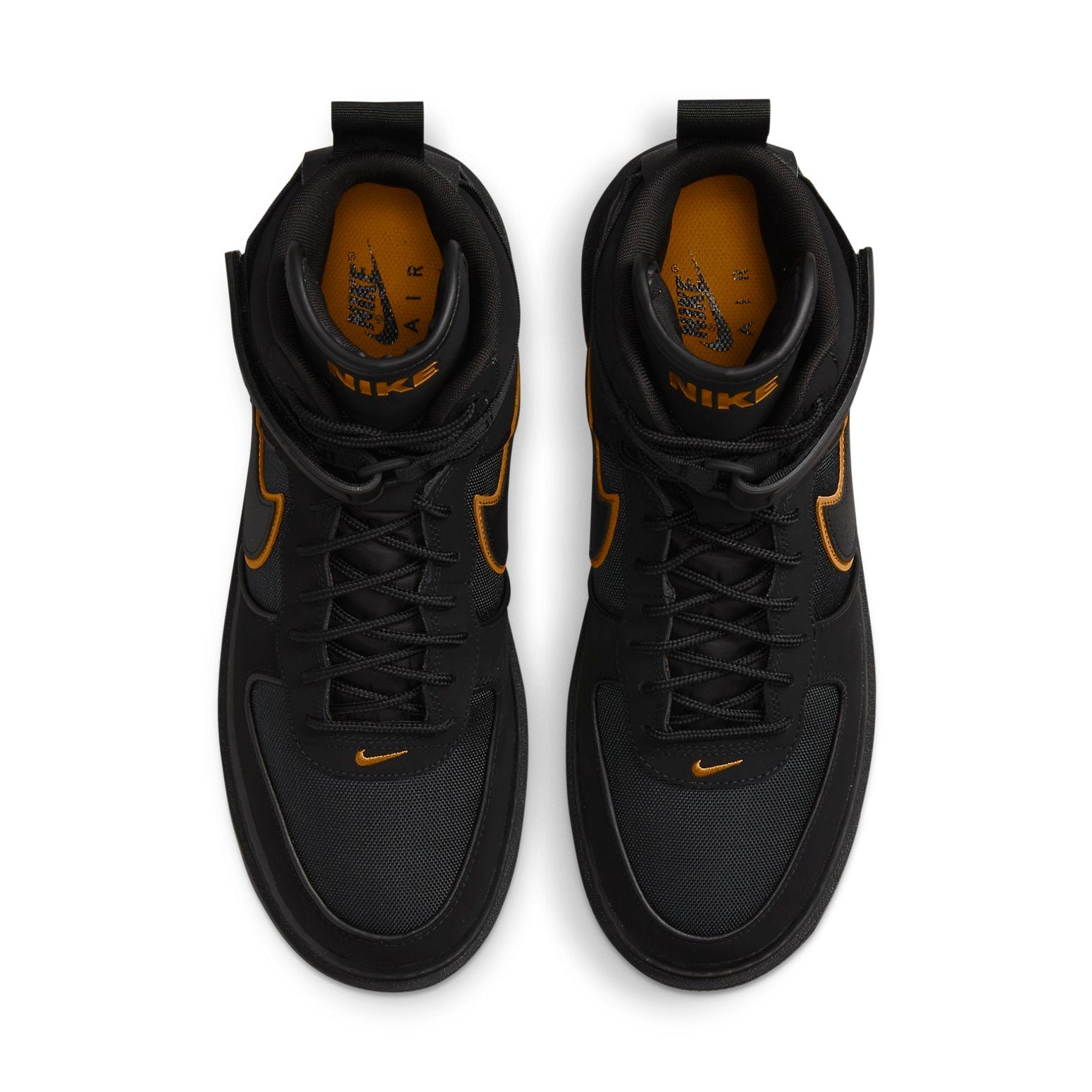 Nike Air Force 1 Boot 'Black University Gold' DO6702-001
