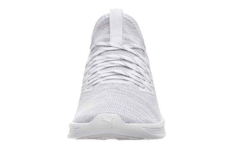 (WMNS) PUMA Ignite Flash Evoknit Low-Running Shoes Grey 190511-02