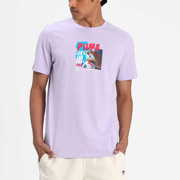PUMA Archive T-Shirt 'Purple' 530910-16