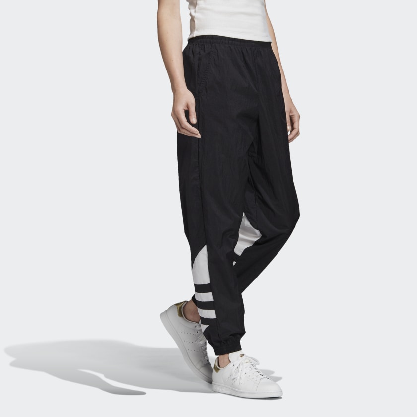 (WMNS) adidas Big Logo Sweatpants 'Black' FM2620