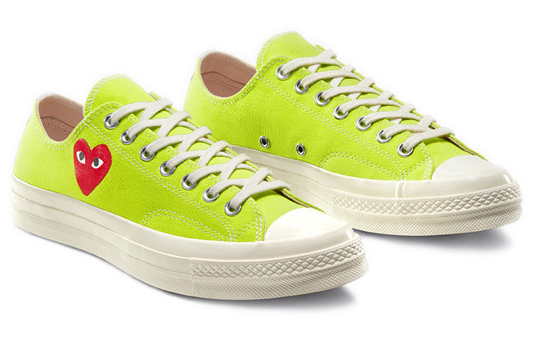 Converse x COMME des GARCONS PLAY Chuck 70 Low 'Bright Green' 168302C