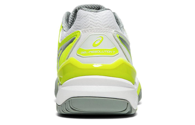 (WMNS) ASICS Gel Resolution 7 'Safety Yellow Stone Grey' E751Y-750