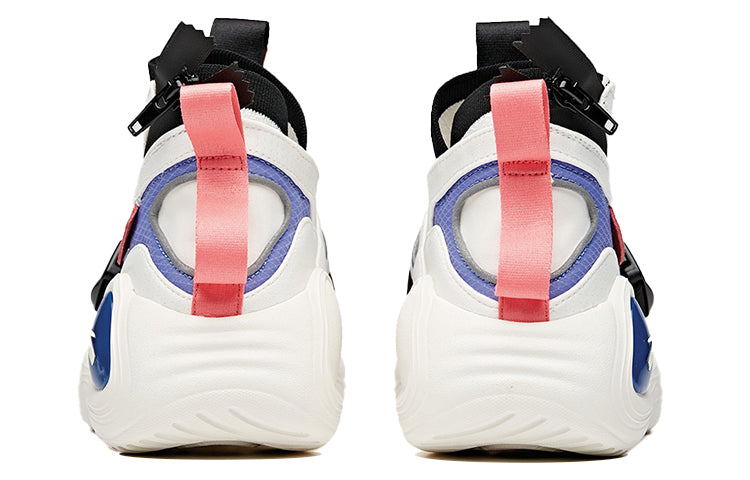 (WMNS) ANTA Eclipse High 'White Black Purple' 12946606-2