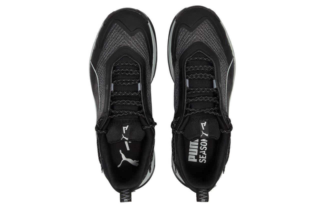 (WMNS) PUMA Explore Nitro 'Black Platinum Grey' 377855-01