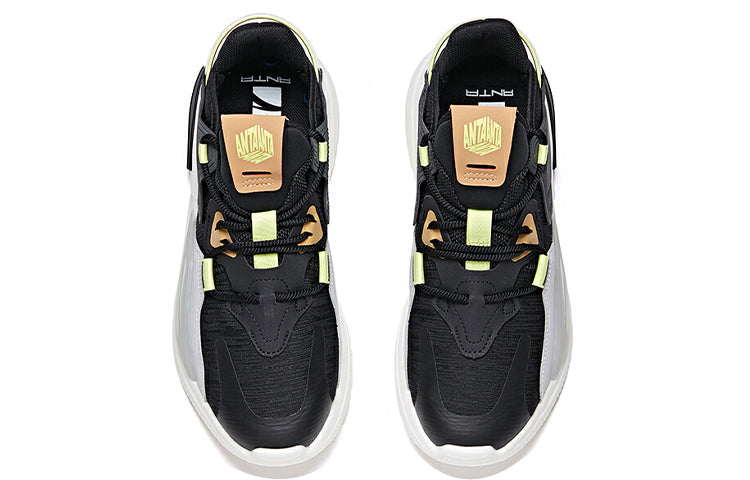 ANTA Life Series Sneakers High 'Black Yellow White' 112048808-3