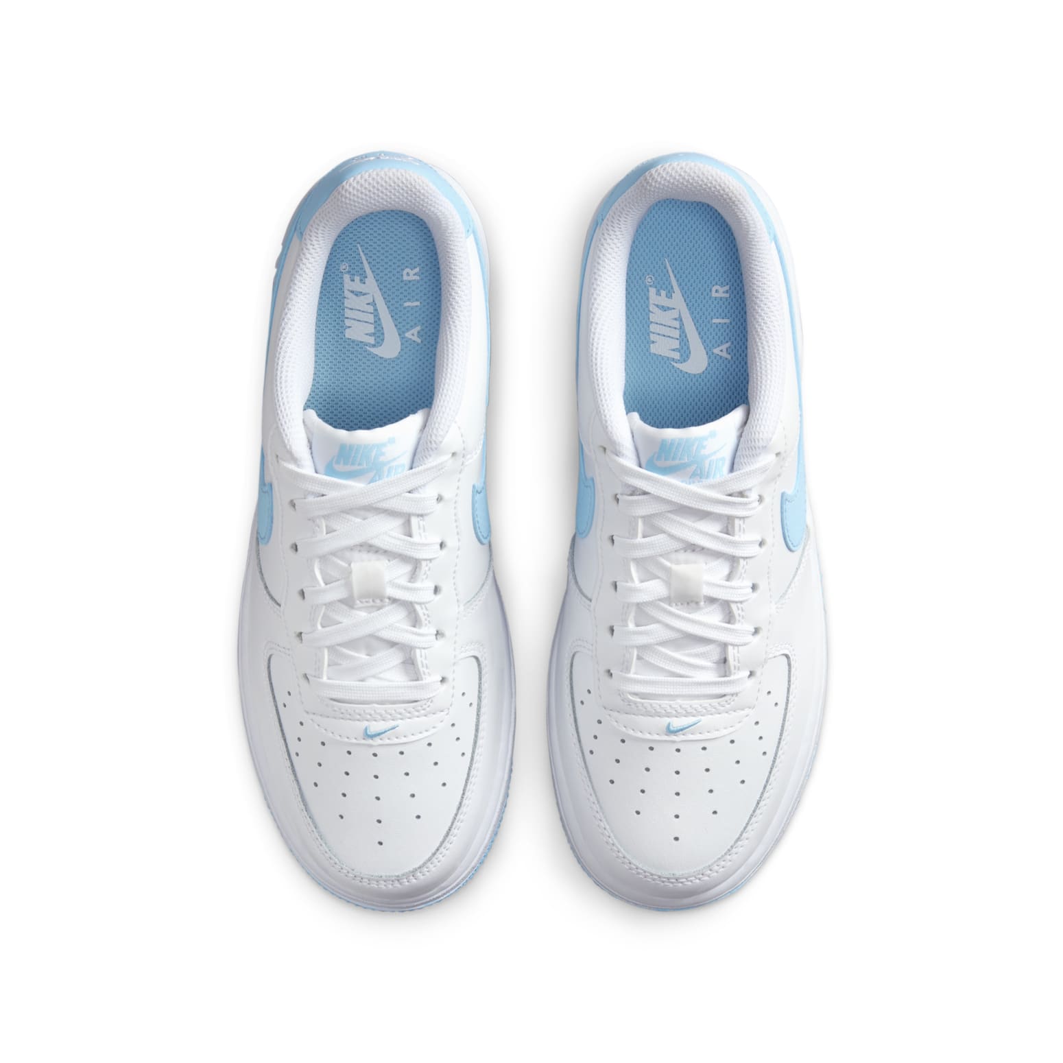 (GS) Nike Air Force 1 Low 'White Aquarius Blue' FV5948-107