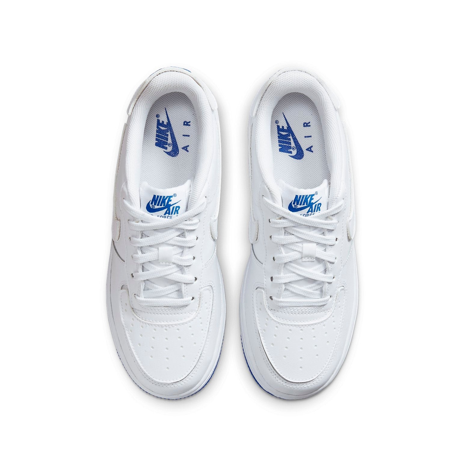 (GS) Nike Air Force 1/1 'White Royal Blue' DB4545-105