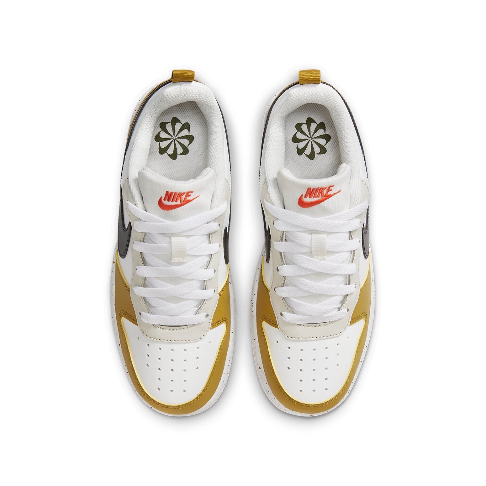 (GS) Nike Court Borough Low Recraft 'White Olive Tan' HF0744-109