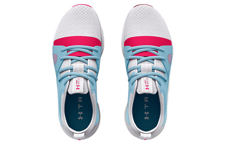 (WMNS) Under Armour Charged Breathe Lace TR 'White Opal Blue' 3025058-103