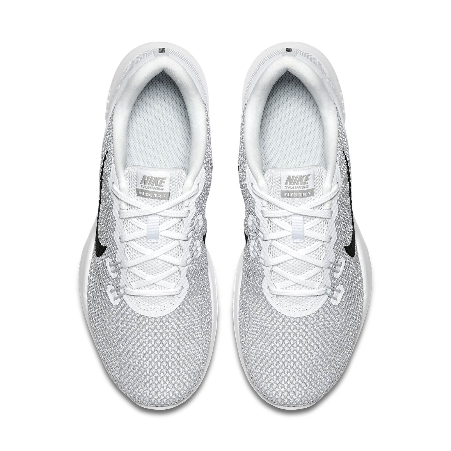 (WMNS) Nike Flex Trainer 7 Low-Top White/Grey 898479-100