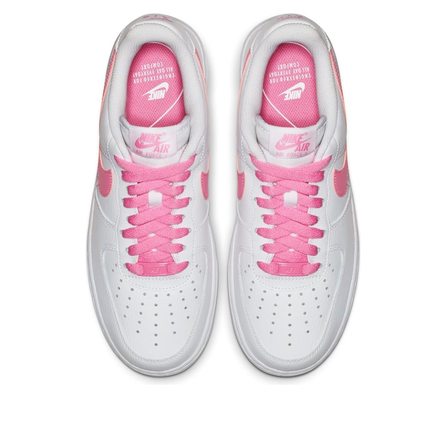 (WMNS) Nike Air Force 1 07 Essential 'White Pink' BV1980-100