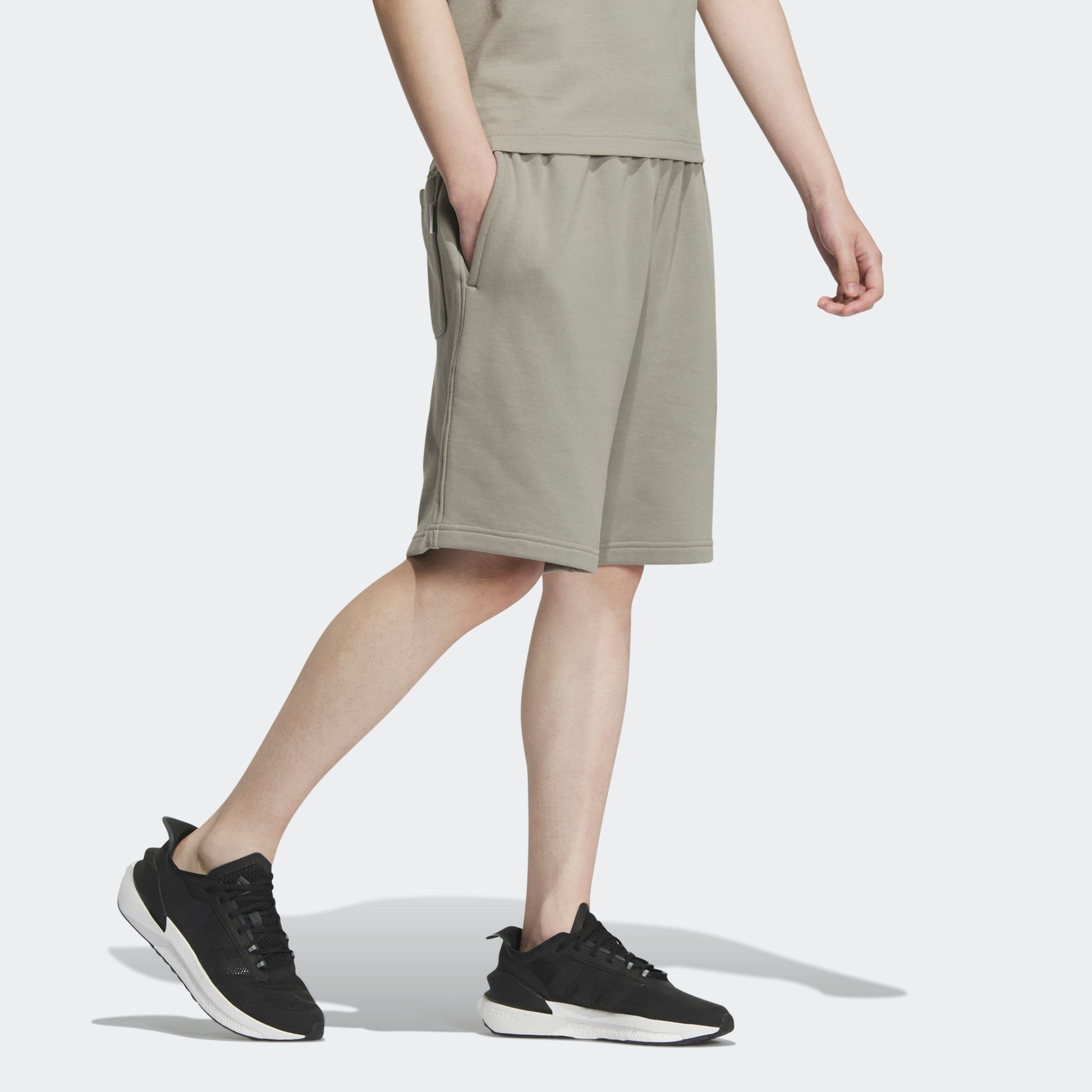 adidas Verbiage Shorts Asia Sizing 'Grey' IP3933