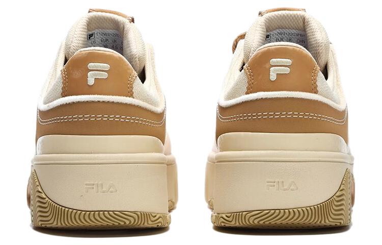(WMNS) FILA FUSION Stack Skate Shoes 'Beige Brown' T12W312203FBT