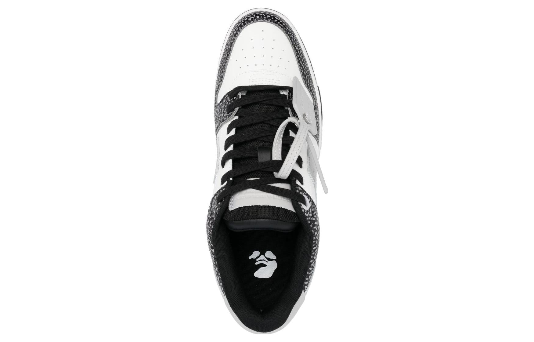 Off-White Out Of Office Low-Top Sneaker 'White Black' OMIA189S23LEA0090109