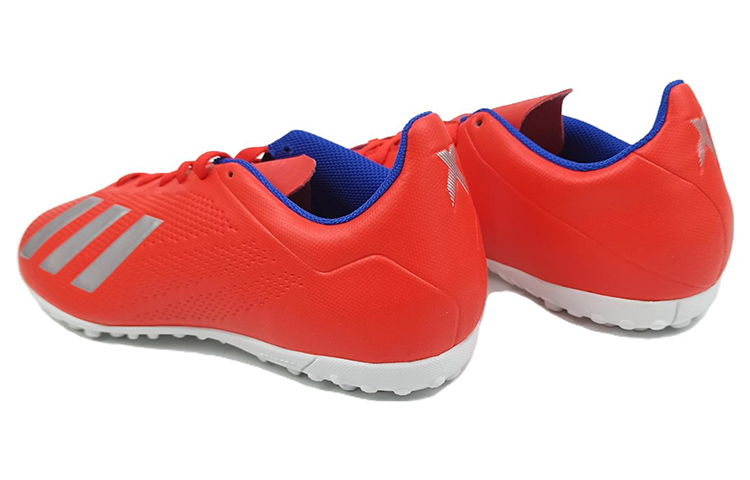 (GS) adidas x Tango 18.4 Turf Boots 'Active Red Silver Metallic Bold Blue' BB9417