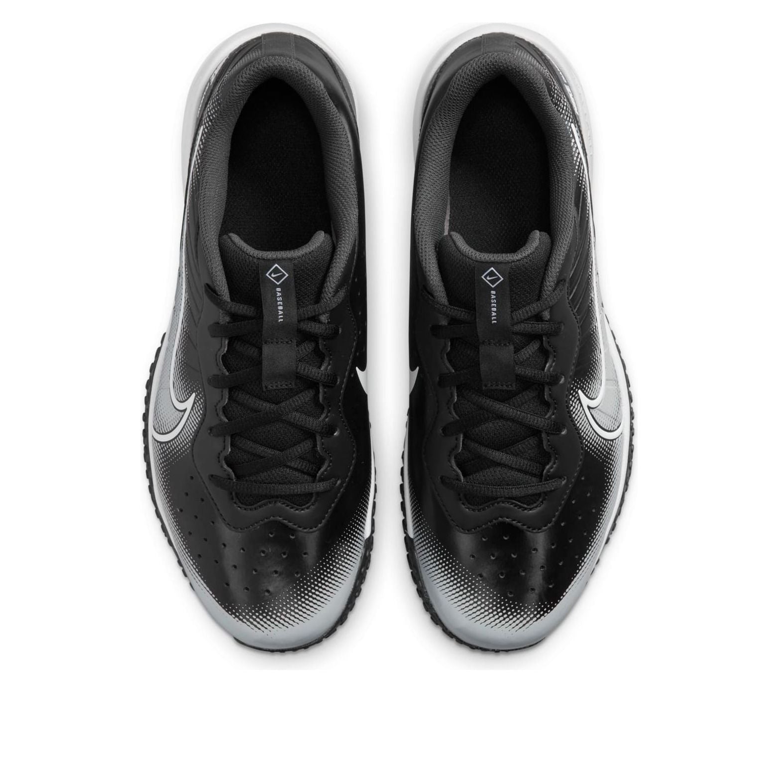 Nike Alpha Huarache Varsity 4 TF 'Black Dark Smoke Grey' DJ6518-010