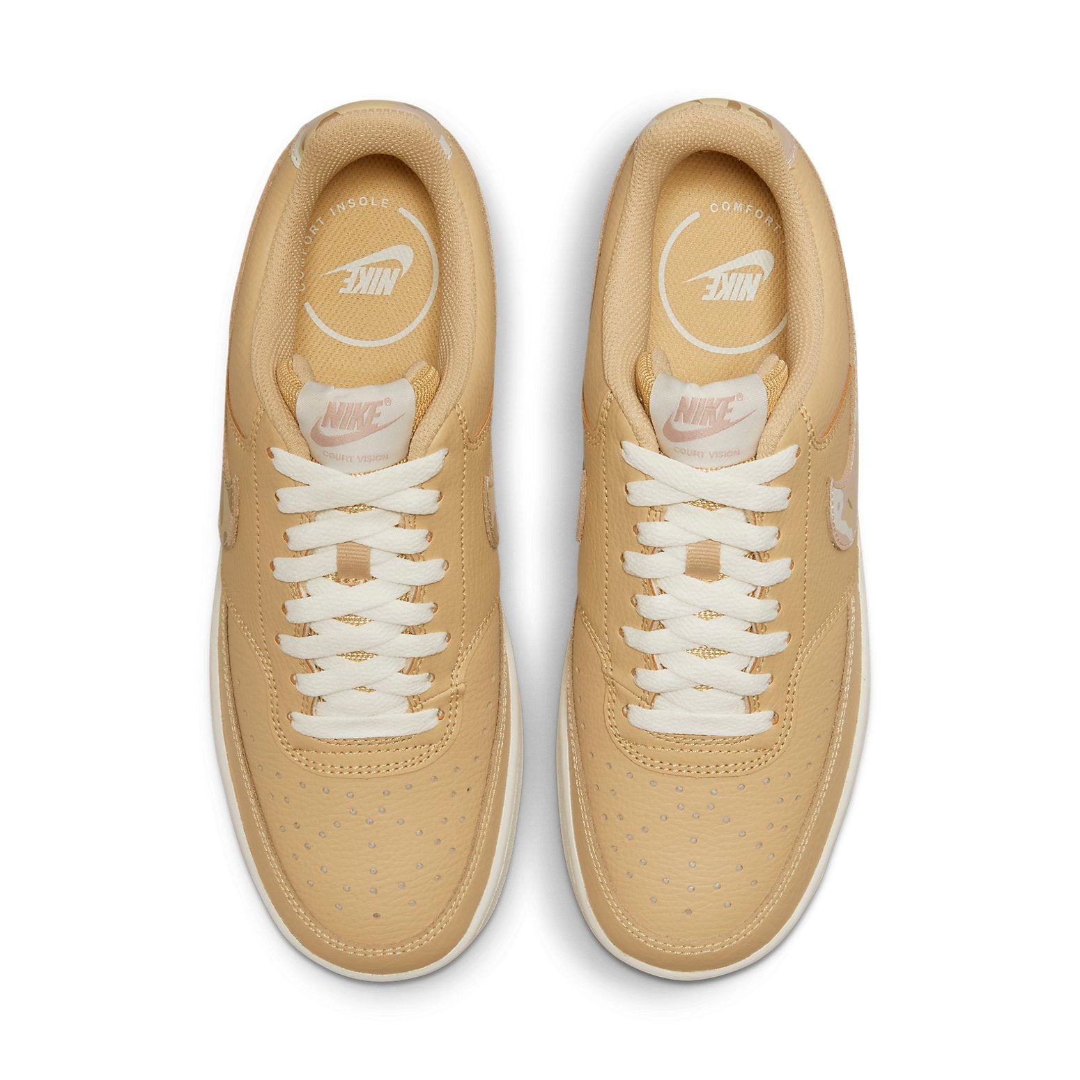 (WMNS) Nike Court Vision Low 'Sesame Camo' DX3734-200