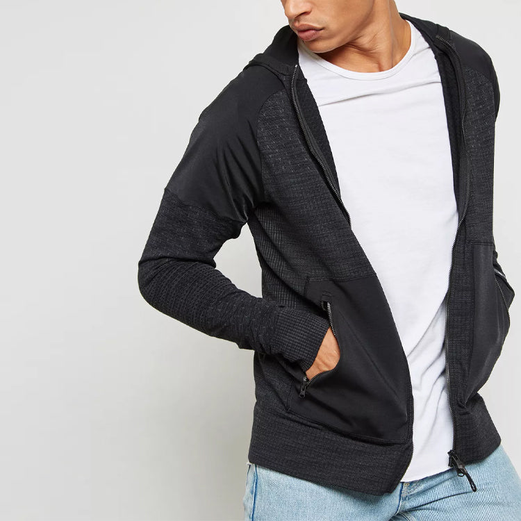 adidas x Reigning Champ Crossover ZNE Champion Casual Sports Hooded Jacket Black BR5205
