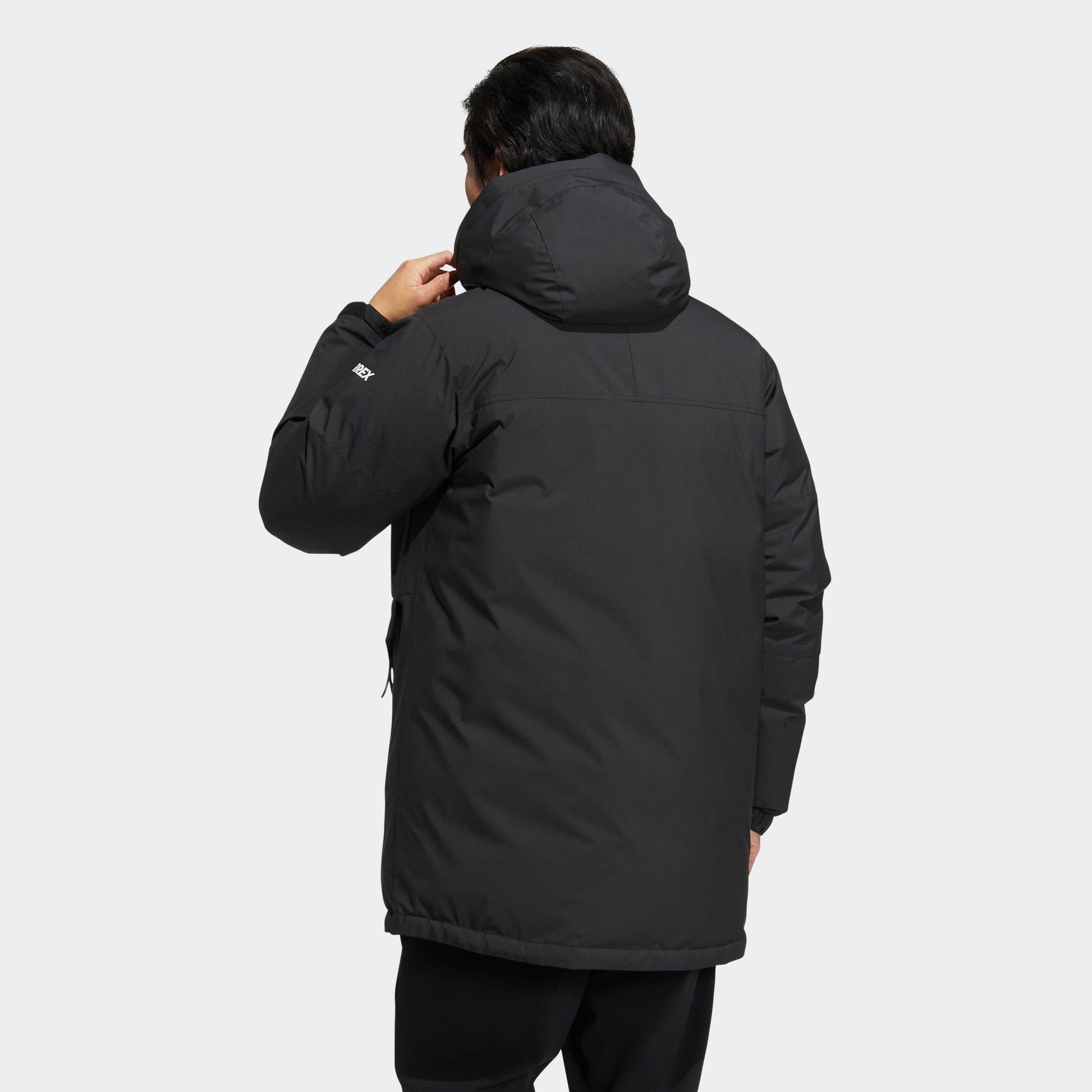 adidas Terrex Mid Down Jacket 'Black' HM9713