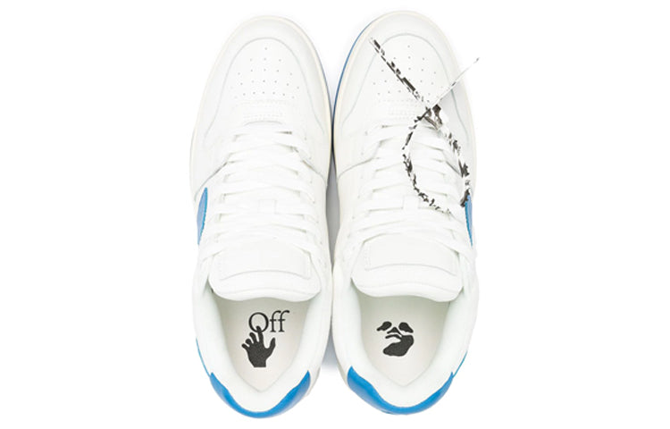 Off-White Splicing Casual Shoes White/Blue OMIA189R21LEA0010145