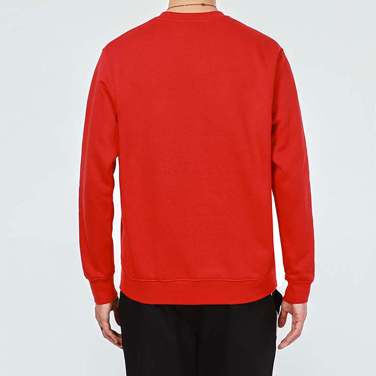 Nike Sportswear Casual Sports Round Neck Pullover Red Orange BV2663-657