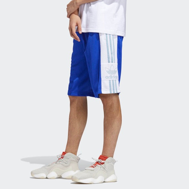Men's adidas originals Mesh Retro Sports Blue Shorts DV3185
