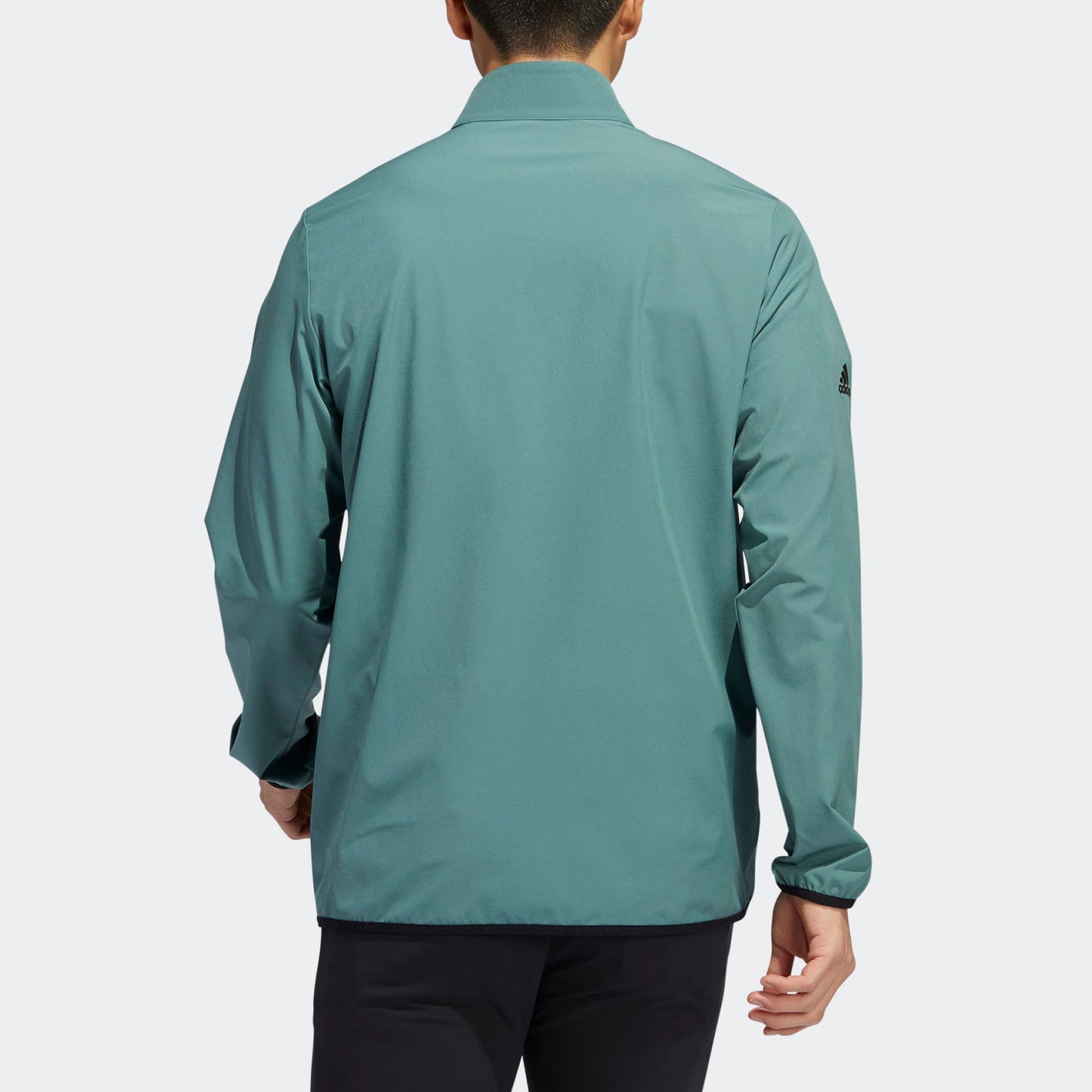 adidas Golf Sports Windproof Stand Collar Jacket Green FR4244