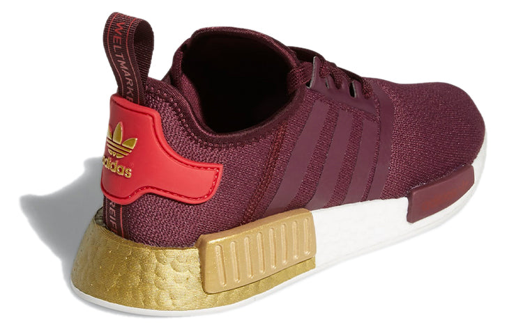 (WMNS) adidas NMD_R1 'Maroon Gold' FY9390